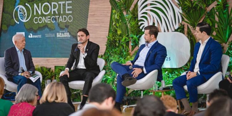 Na COP30, Juscelino Filho fala sobre conectividade e sustentabilidade na Amazônia