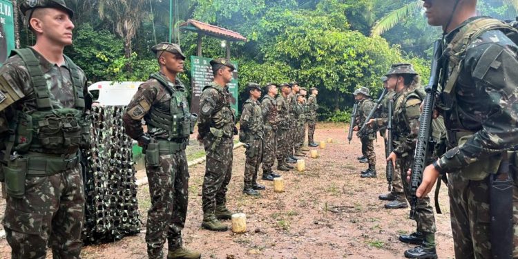 Treinamento militar com uso de munição real será realizado na área da Ponta da Espera