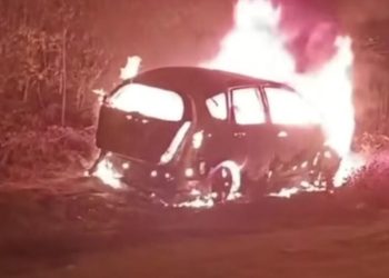 Corpo carbonizado é encontrado dentro de carro incendiado no Itapiracó, em São Luís