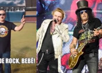 Carlos Brandão anuncia show do Guns N’ Roses em São Luís, no Castelão, em abril de 2026