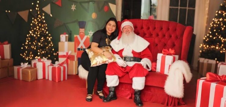 Sábado tem chegada do Papai Noel no Golden Shopping Calhau