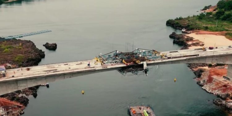 Obras de reconstrução da ponte JK entre Maranhão e Tocantins atingem 90% de conclusão, diz DNIT