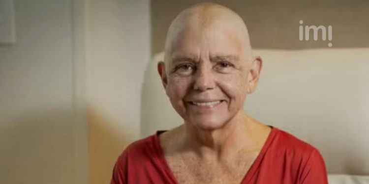 “Trabalho minha cabeça para ser otimista”, diz Roseana Sarney sobre o tratamento.