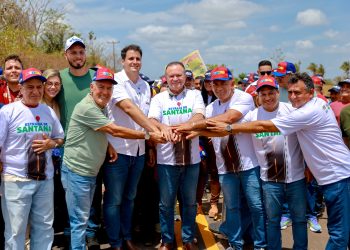São João Batista: Carlos Brandão entrega estrada de Santana