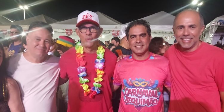 Destaque ao Prefeito Zé Martins, animação no carnaval de Bequimão