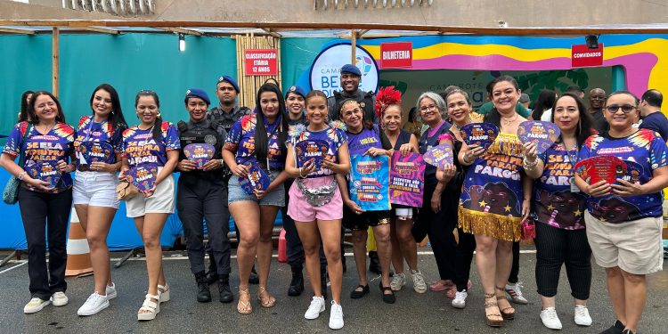 “Se pediu pra parar, parou”: Semu leva orientação contra a importunação sexual ao pré-Carnaval no Vem Pro Mar