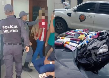 Perseguição termina com dupla presa após furto na Drogasil, no Renascença