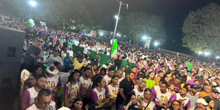 Orleans Brandão sacode Imperatriz ao lançar pré-candidatura ao governo do Maranhão