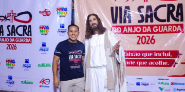 Raimundo Penha participa da Via Sacra do Anjo da Guarda