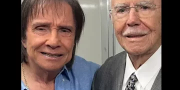 José Sarney prestigia show de Roberto Carlos em São Luís