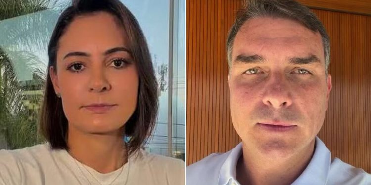 Michelle deve gravar vídeo e encerrar crise com Flávio Bolsonaro antes da convenção do PL